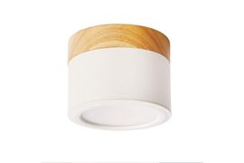 Mini Plafón Led Para Techo Diseño Nórdico 9 X 6Cm Blanco