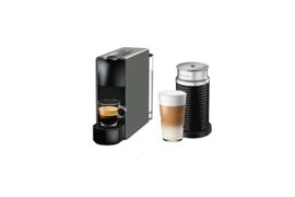 Cafetera Nespresso Essenza Mini C Range Grey + Aeroccino ESSZCGAERO + Cápsulas de obsequio